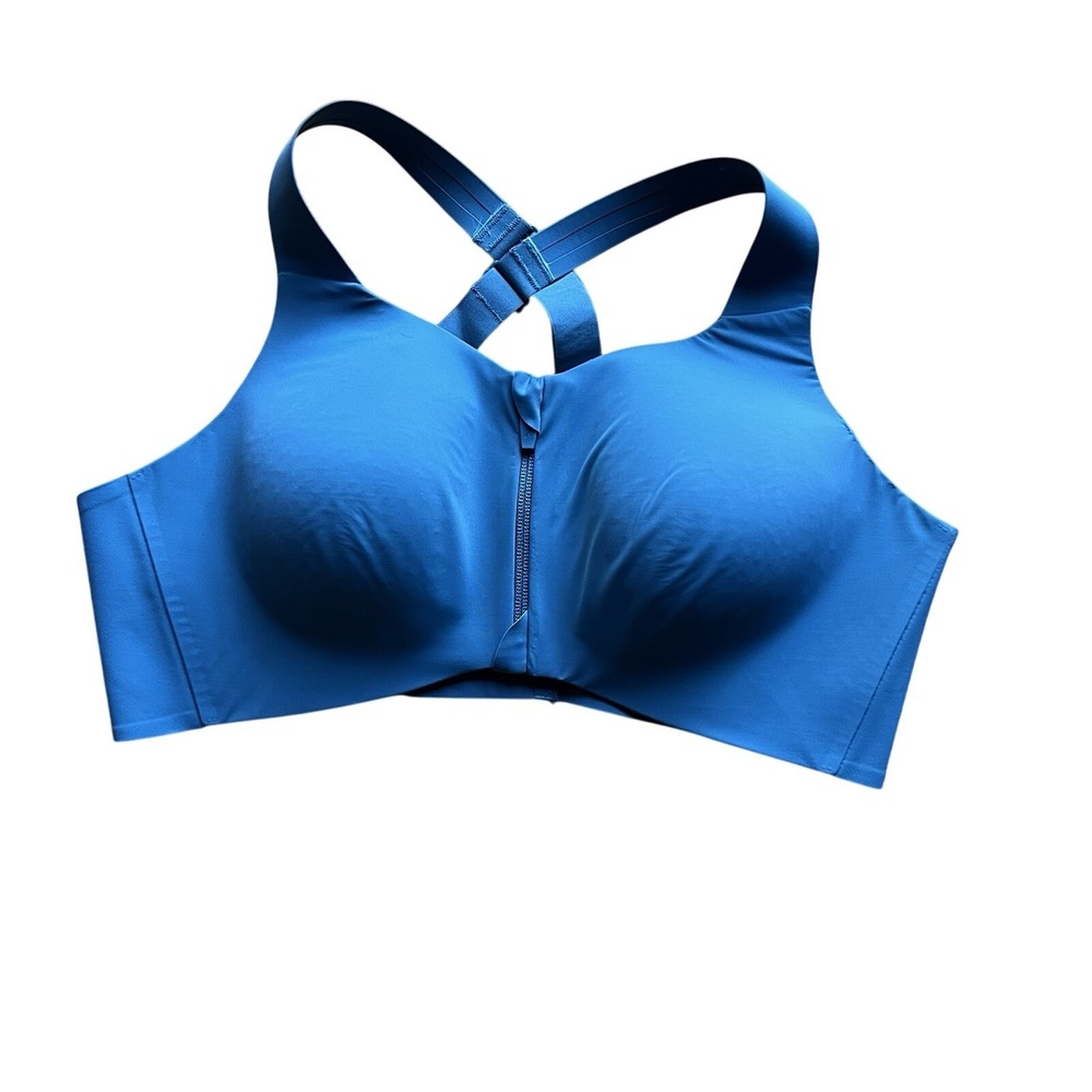 Knix Wireless Lounge‎ Bra Size 7 Blue Supportive Comfort Athleisure